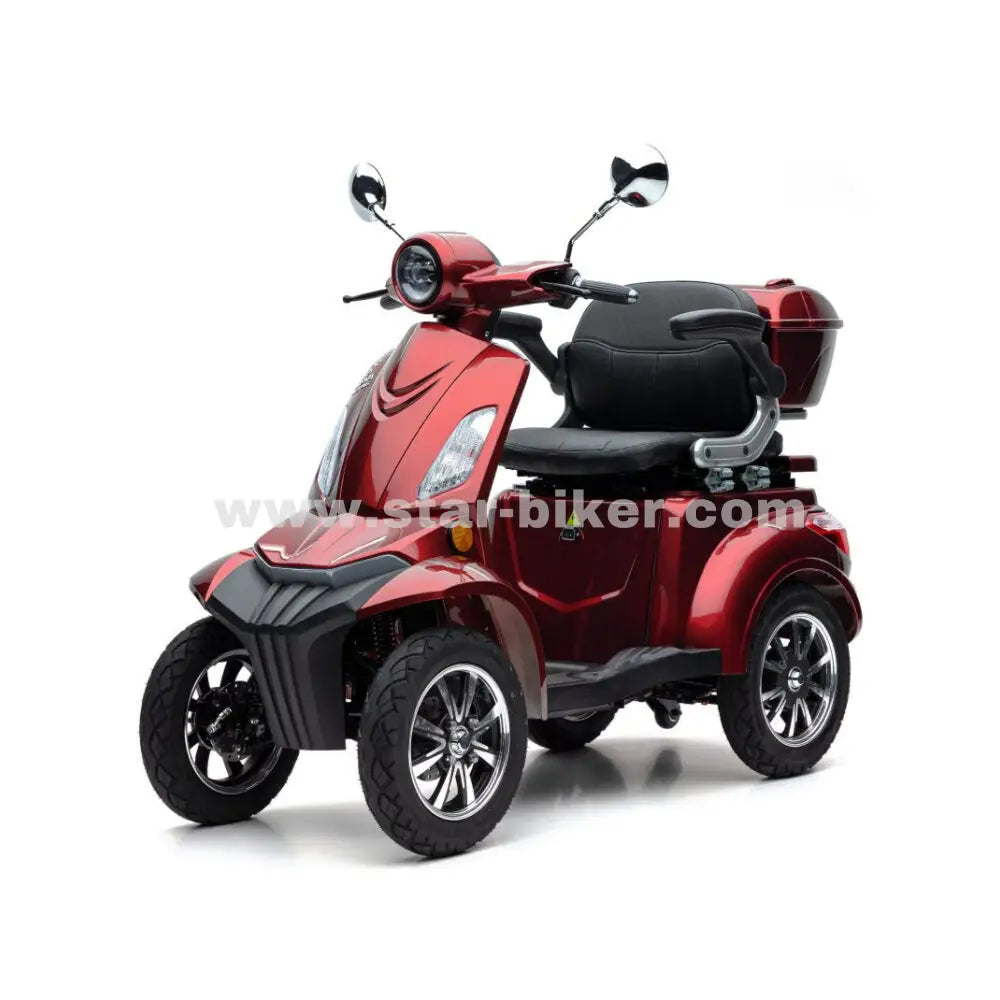 Elektromobil «Quad» 20 Ah / 25 Km/H Rot Seniorenmobil