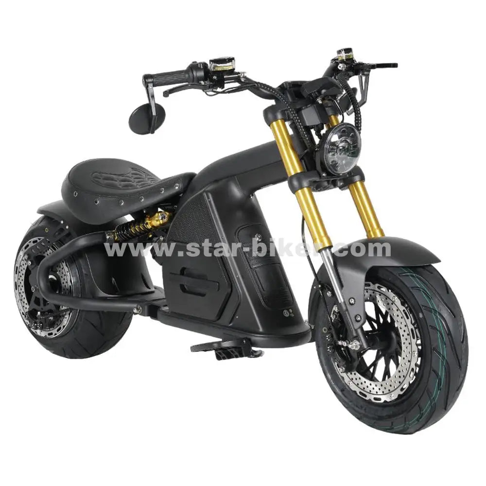 Star-Biker Bobber Custom [45 Km/H] 45 Km/H / Ah Shadow Black